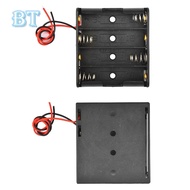 Set of 4 Plastic Boxes for AA Batteries + 6V Batteries