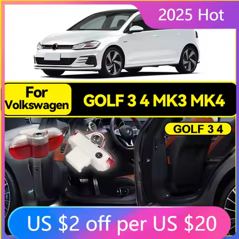 GOLF 4 5 6 7 Hot 2026 For VW VOLKSWAGEN 2Pcs For Volkswagen VW GOLF 3 4 MK3 MK4 Jetta Beetle Bora Ca