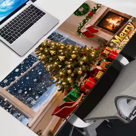 Christmas Design XXL Mouse Pad Anime Gamer Computer Mousepad Gaming Mouse Pads Accessories Tablet Va