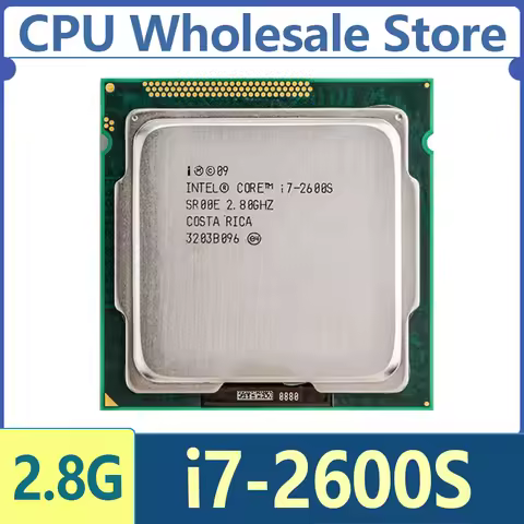 Intel Core i7-2600S i7 2600S i7 2600 S 2.8 GHz Used Quad-Core Eight-Core 65W CPU LGA 1155