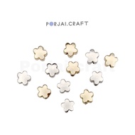 Flower beads 6mm