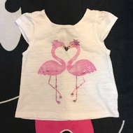 Old navy Flamingo Cotton T Back Knot