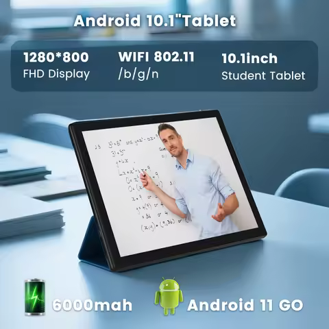 Azeyou 10.1" Tablet PC, Android 11 G0 Tablets ,GPS, Parental Controls,Widevine L1 Quad Core Touch Sc