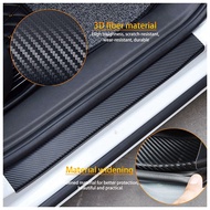 Carbon Fiber Car Door Side Step Protector 4pcs/set DIY Perodua Alza Axia Aruz Myvi Bezza Viva