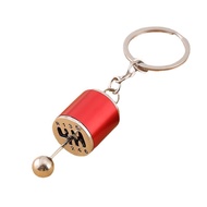 Mini Turbo Turbocharger Keychain Car-styling Keyring Gear Gearbox Pendant Keychain Stick Knobs Keyring Shift Metal Key Ring