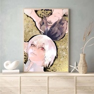 Perilla-อะนิเมะสุดเจ๋ง "Tokyo Ghoul" (Tokyo Ghoul/Tokyo Ghoul)ผ้าใบพิมพ์สีน้ำมังงะโดย Kaneki Kenสำหร