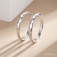 New Temperament2025Large Circle2025Korean Pure Silver Trendy High-End Hoop Earrings for Women GDC3