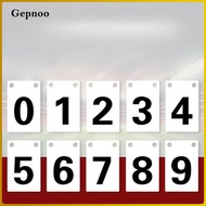 Gepnoo 0-9 Score Keeper Scorekeeper Score Flipper for Basketball Badminton Soccer