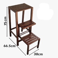 3v 3 tier Foldable Metal Step Stool Ladder Stool Chair Kerusi Bertangga Senang Simpan Solid Easy Sto