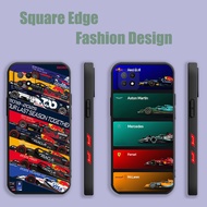 Casing For Samsung Galaxy S25 S25 ULTRA A16 A36 F1 Racing Team SZA23 Phone Case Square Edge