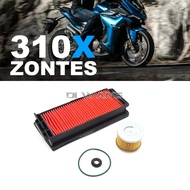 FOR ZONTES ZT 310X 310T 310R ZT310 X X1 X2 T1 T2 ZT 310 R R1 R2 Motorcycle Replacement Air Filter El