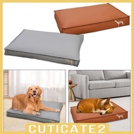 [Cuticate2] Waterproof Dog Bed Pet Sleeping Mat Comfortable Non Slip Dog Kennel Bed Dog Crate Bed for Medium/Small/Large Dogs