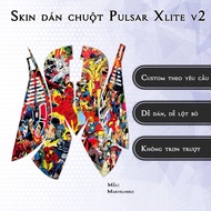 Pulsar Xlite Wireless v2 mouse Skin Marvelhero model | 3m anti-slip sticker