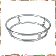 1 Piece Wok Stainless Steel Wok Ring Pot Rack Burner Grate Replacement Wire Insulated Pot Mat Stand 