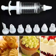 8 IN 1 Cake Decorating Mold Cake Decorating Cream Spray/ 8 in 1 Cake Decorating Tool Plastic Kitchen
