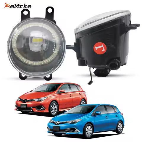 Left & Right Side LED Fog Light Driving Lamp for Scion iM Corolla iM Auris RS JDM 2016 2017 2018 Car