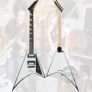 Jackson傑克遜JS 系列 Rhoads JS32T,白色搭配黑色邊燕尾電吉他【葡東樂器】