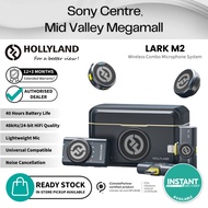 Hollyland LARK M2 Combo with Noise Cancellation Duo Wireless Microphone (3.5mm , Type-C, L*ghtning)