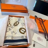 💜愛馬仕Hermès Velvet 雙面羊絨圍巾