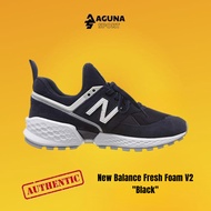 New Balance Fresh Foam V2 Men's Running Shoes- Black- MS574NSA