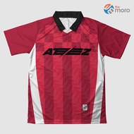 The moro - Vintage ATEEZ Kpop Edition Full Printing Jersey T-shirt
