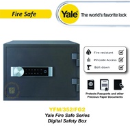 Yale Fire Safe Series [ YFM/352/FG2 ] Digital Safety Box (Home Fire Safe) - Fire-resistant / Securit