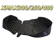 พรมหนังใต้เบาะเข้ารูป YAMAHA XMAX300/250/400 พรมใต้เบาะ กล่องเก็บของ สําหรับติดเบาะที่นั่งรถจักรยานย