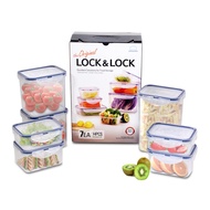 [SG Stock] LocknLock PP Microwave Airtight Stackable Classic Food Container 7P Set HPL809BS