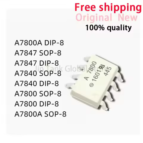 5Pcs A7847 A7840 A7800 A7800A HCPL-A7840 SOP-8 DIP-8 IC Chip In Stock