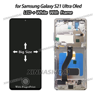 6.8" OLED For Samsung S21 Ultra 5G G998 G998U Display Touch Screen Digitizer For Samsung S21Ultra G9