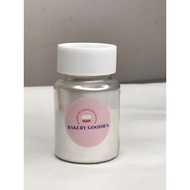 Luster dust lustre dust cake coloring powder silver white silver white