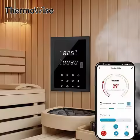WIFI Multifunctional Room Heating Control Panel for Light/fan/Electric Therapy Switch 220V/380V Heat