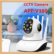 East Energy CCTV V380 Pro Terbaru CCTV Kamera Sambung Ponsel Malam Visi CCTV Kamera Wifi Sambung Pak