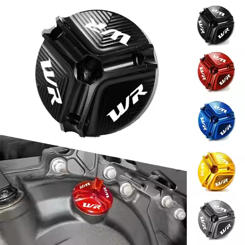 Motorcycle Engine Oil Filler Cap Oil Plug Cover For YAMAHA WR WR125X WR125R WR200 WR250 F WR250R WR2