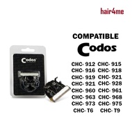 HB3 Original Ceramic Titanium Blade for Hair Clipper Codos CHC-958/959/960/961/968/916/919/T8/T6/T9