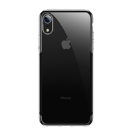 Baseus Luxury Plating Soft Silicone Case For iPhone Xs Xs Max XR Ultra Thin TPU Protective Case For