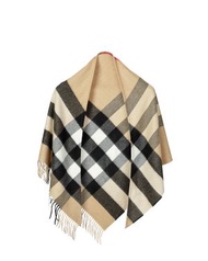 BURBERRY 博柏利三角羊絨披肩頸巾（平行進口）