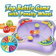 Boys Spinning Top Battle Game 6-12 Years - Interactive Parent-Child Competitive Toy Set, Multiplayer