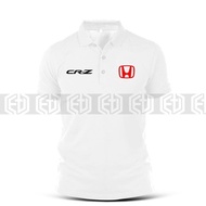 Hot Sales Baju Honda CR-Z CRZ Motorsport Racing Polo T Shirt Street Handsome Racing Car Short Sleeve