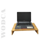 KAYU Monitor Stand/laptop Stand/Dutch Teak Pine Wood Computer Desk/Wooden laptop Stand