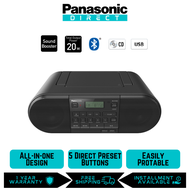 Panasonic RX-D550GSX Powerful Portable Fm Radio & Cd Player With Bluetooth® (RX-D550GSX-K)