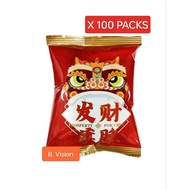 *100 PACKS* CNY Prosperty Yee Sang Crispy Pok Cui/Bo Cui Crackers 捞生发财薄脆
