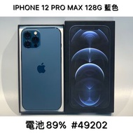 IPHONE 12 PROMAX 128G SECOND // BLUE #49202