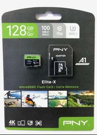 PNY ELITE 128GB 100MB/S MICRO SD記憶卡