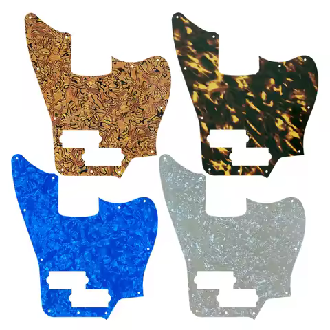 Pleroo Custom Guitar Pickguard - For SQUIER Classic Vibe Squier Jaguar Bass ,Guitar Pickguard Many C