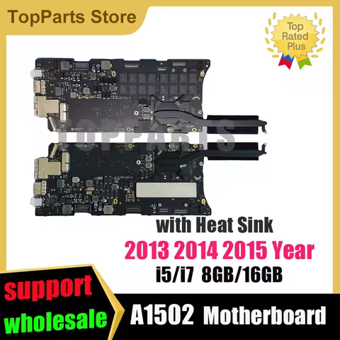 Tested A1502 Motherboard Suitable for 13" A1502 Logic Board 8GB 16GB 820-3476-A 820-3476-A 820-4924-