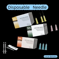 Raya Ramada 10/100pcs 30g32g34g Disposable beauty Needle individually package 1.5/2.5/4/6/13/25mm us