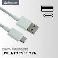 Quinton fast charging usb to type C 2A 2.0 charger and data cable for Android mobile phone dc5v