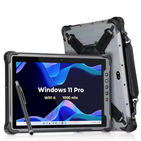 Rugged Windows Tablet 1000nit Sunlight Readable Wi-Fi 6 Tough Tablet 10.1-inch Windows 11 Pro Intel 