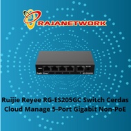 Ruijie Reyee RG-ES205GC Smart Switch Cloud Manage 5-Port Gigabit Non-PoE